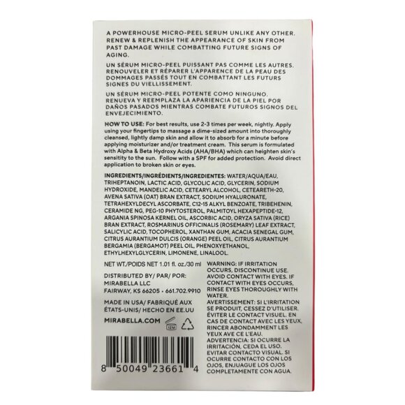 Mirabella All in One Oil-Free Hydrating Serum NEW $58 - Picture 2 of 14